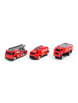 Набор детский Автовоз с пожарной техникой (2218-10F)