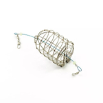 Кормушка с крышкой серый металлик (сред) набор 5 штук