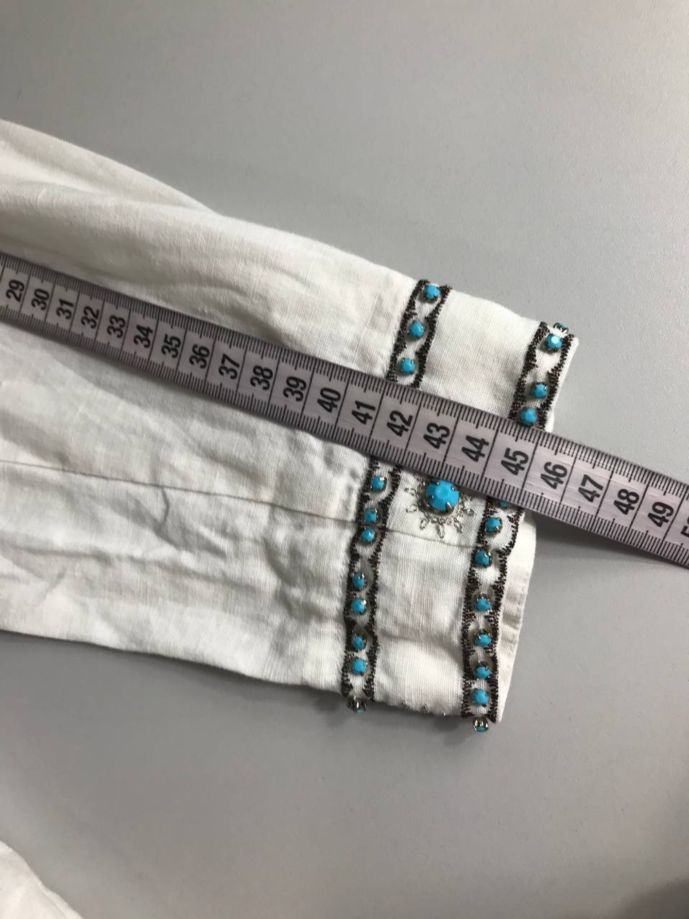 Жакет Derhy летний льняной, маркировка М, визуально на 46 размер