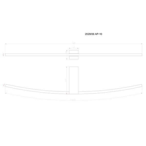 Подсветка для картин Divinare Trieste 2028/06 AP-10