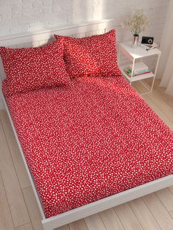 Простынь на резинке Сказка "Фейерверк звезд" 180х200 см, перкаль