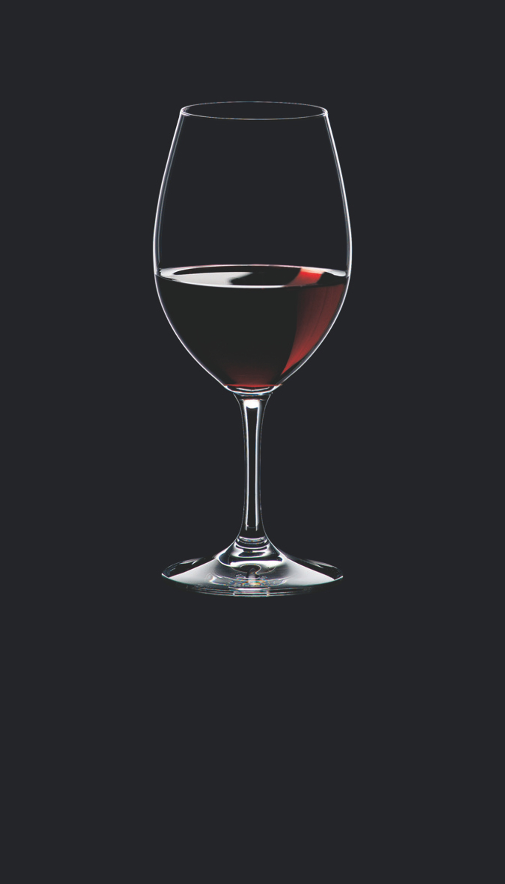 Набор бокалов для красного вина 2шт 350мл Riedel Ouverture Red Wine Австрия черный фон