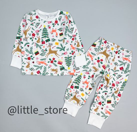 Пижама хлопковая "Новогодний праздник" на сахаре