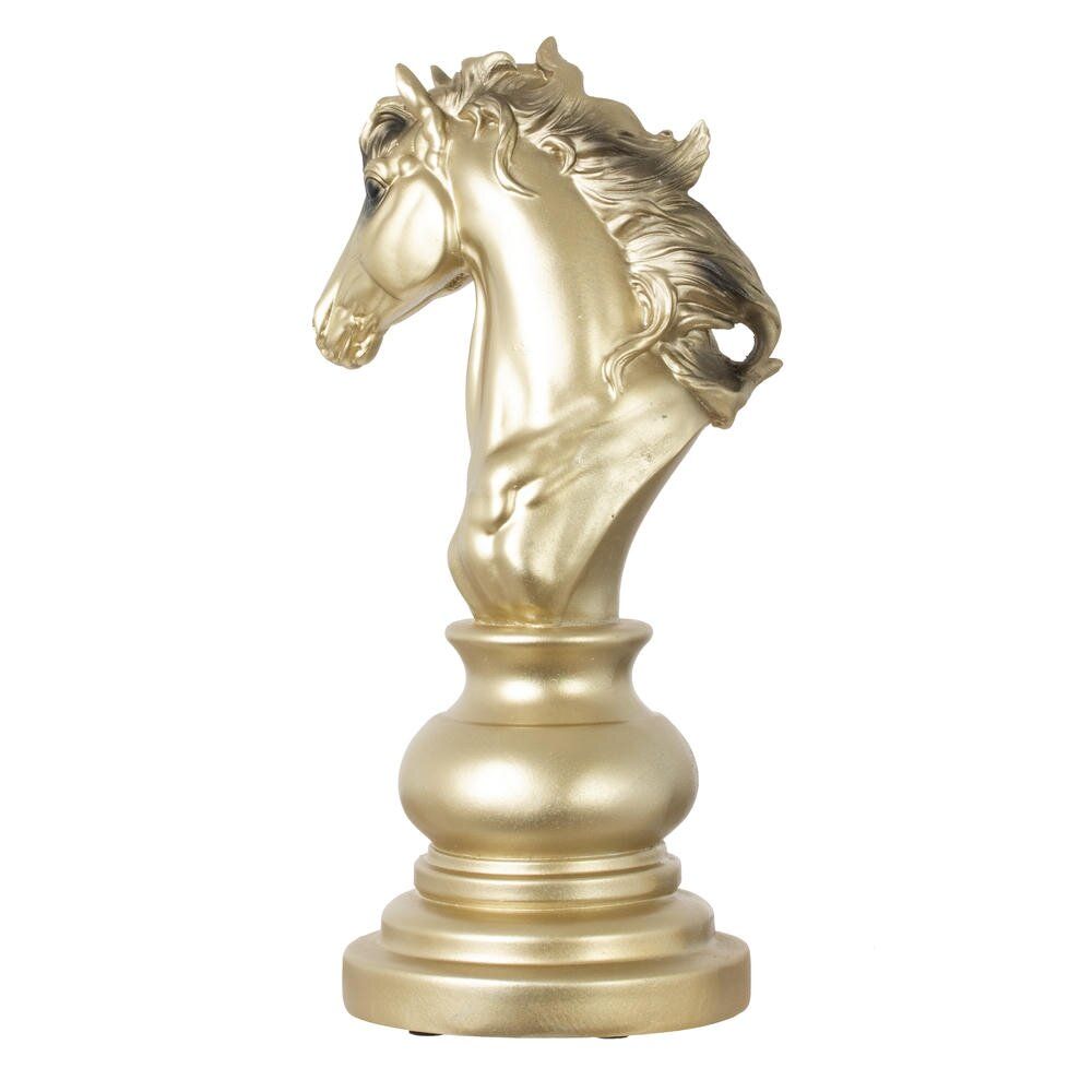 GAEM Фигурка декоративная "Шахматный конь", L13 W11 H26 см