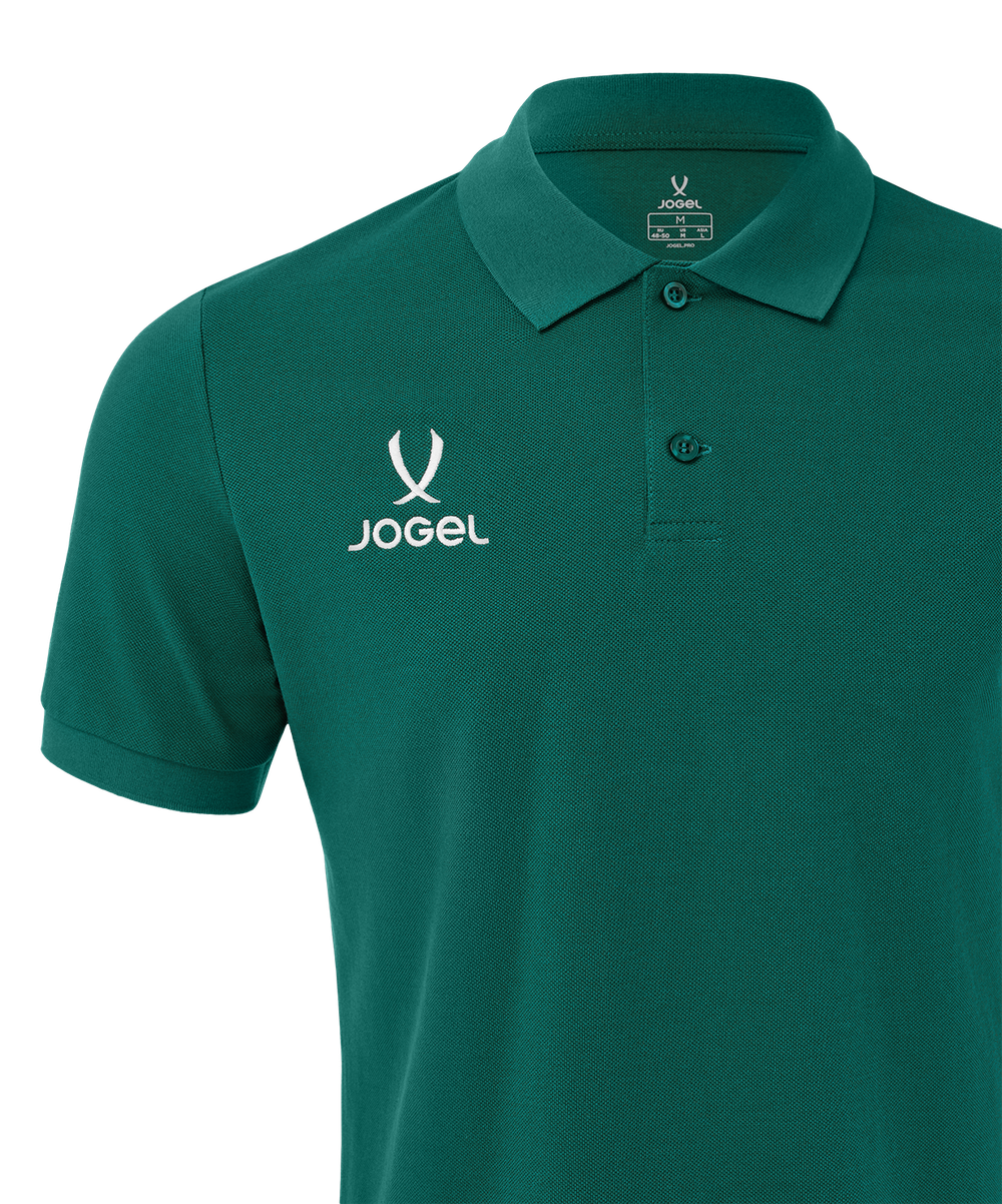 Поло Jogel ESSENTIAL Cotton Polo, темно-зеленый N4