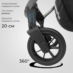 Детская коляска Sweet Baby Rocco 2 в 1 2024 Black 427056