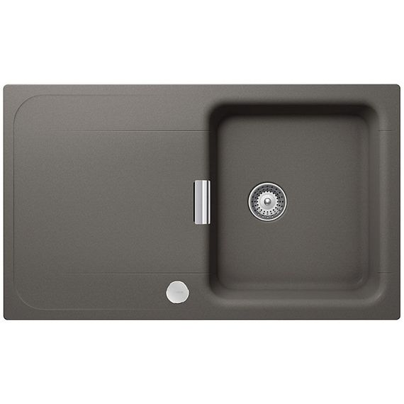 Мойка SCHOCK Wembley 50D Cristadur серебристый камень