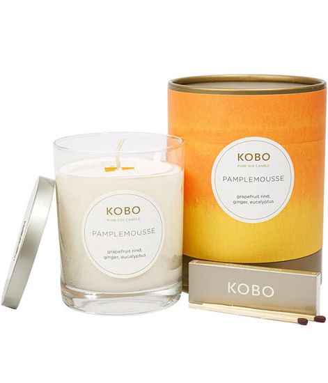 Pamplemousse, свеча Watercolor, Kobo Candles
