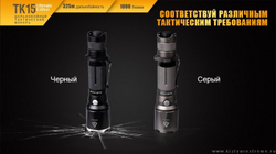 Фонарь TK15UE2016bk CREE XP-L HI V3 LED Ultimate Edition