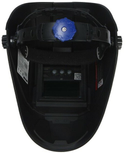 Маска сварщика Patriot WH 300 / 90х35 мм окно / степень затемнения DIN 9-13 / хамелеон / защитная маска для сварки / сварочный шлем
