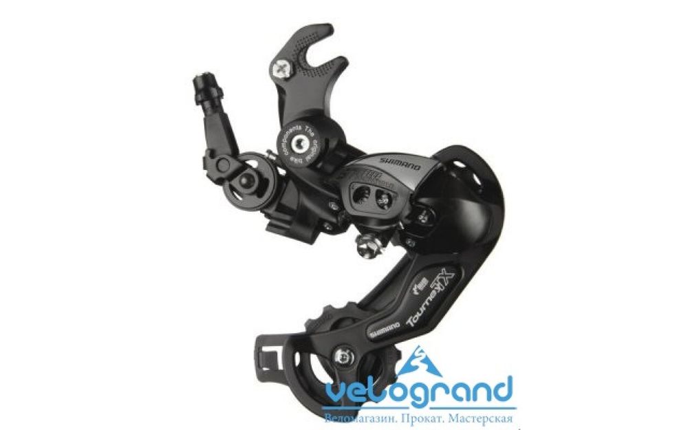 Переключатель задний Shimano Tourney RD-TX55, (6/7 ск.), крепление на петух Переключатель задний Shimano Tourney RD-TX55, (6/7 ск.), крепление на петух