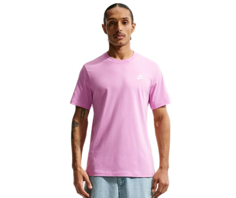 Теннисная футболка Nike Sportswear Club - magenta