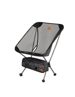 Кресло туристическое Naturehike YL08 складное,чёрное, до 120 кг
