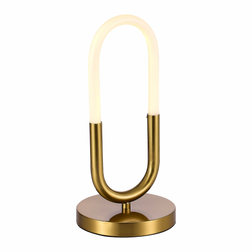 SL1579.304.01 Светильник настольный ST-Luce Золотистый/Белый LED 1*10W 3000K MOFISTO
