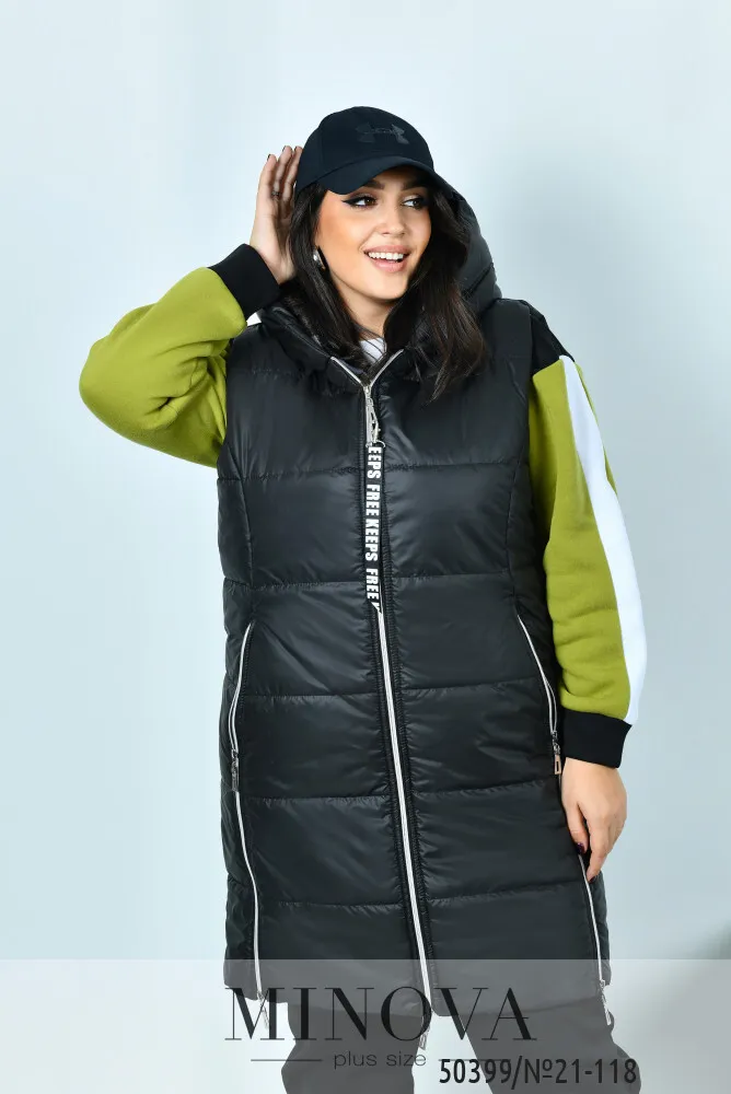 Костюм 21-118-лайм-черный Minova
