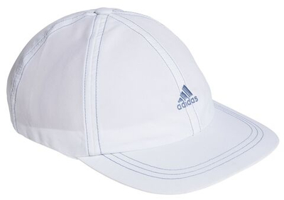 Кепка теннисная Adidas Aeroready Primeblue Runner Low Cap - white/crew blue/crew blue