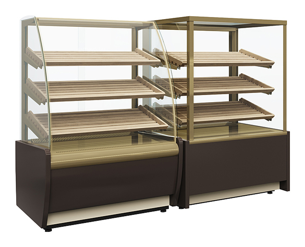 Витрина хлебная Carboma KC70 N 0,6-2 Light (0,6 Сube Техно)