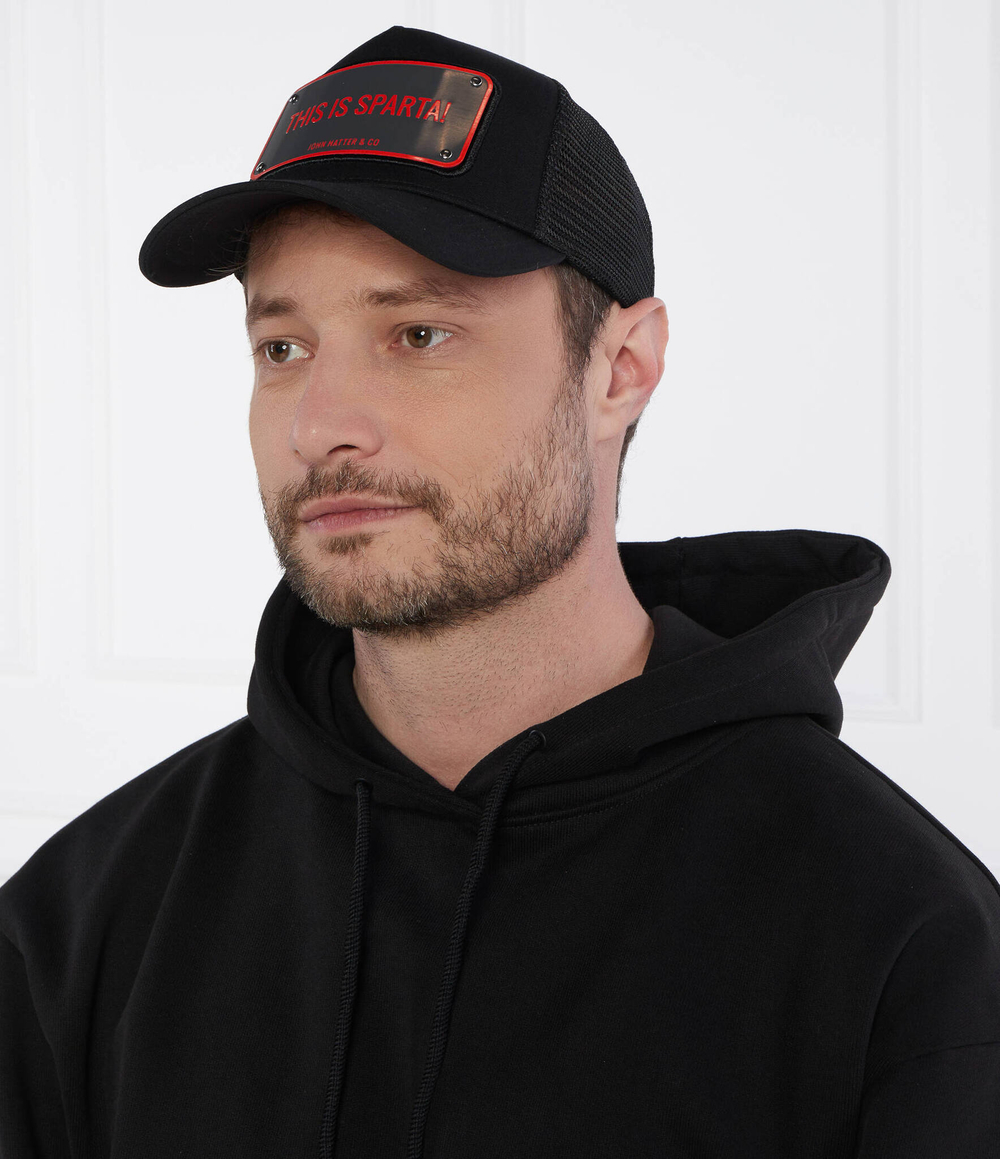 Кепка THIS IS SPARTA! John Hatter - черный(1-1051-U00)