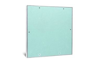 Люк под покраску Короб 250х250 мм (ШxВ, 25х25 см) с потайной петлей, алюминиевый, нажимной