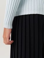 Джемпер водолазка для девочки AT274 голубой