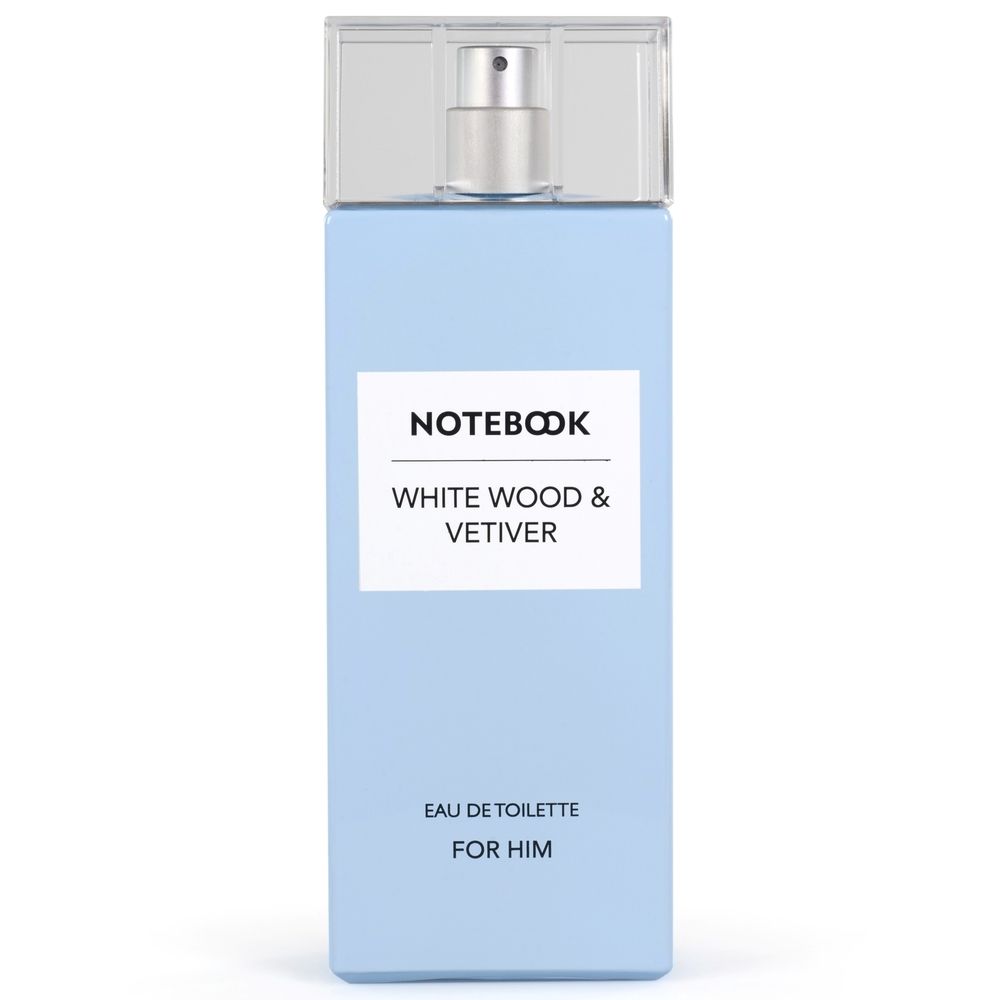 Notebook White Wood and Vetiver