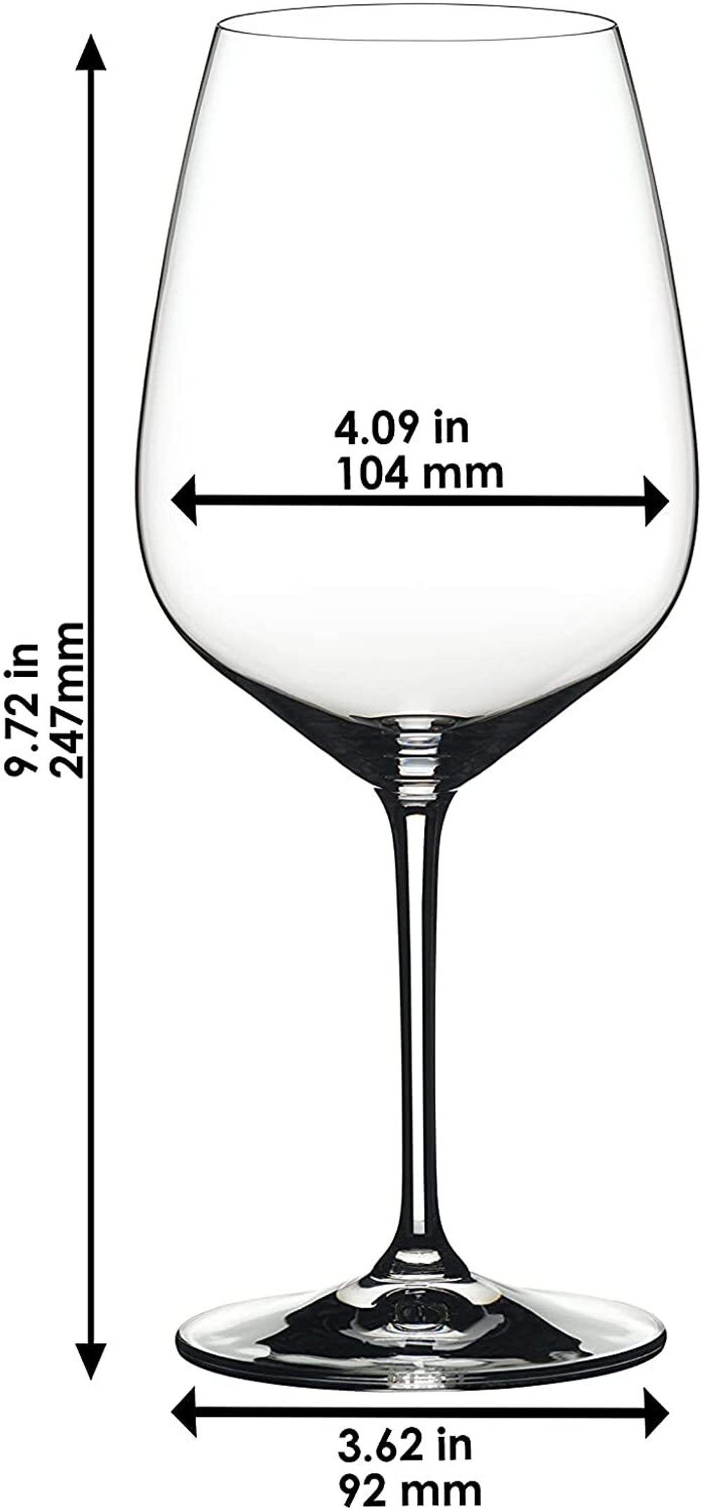 Бокалы для вина Heart to Heart Cabernet/Merlot 800 мл Riedel - набор из 4-х бокалов