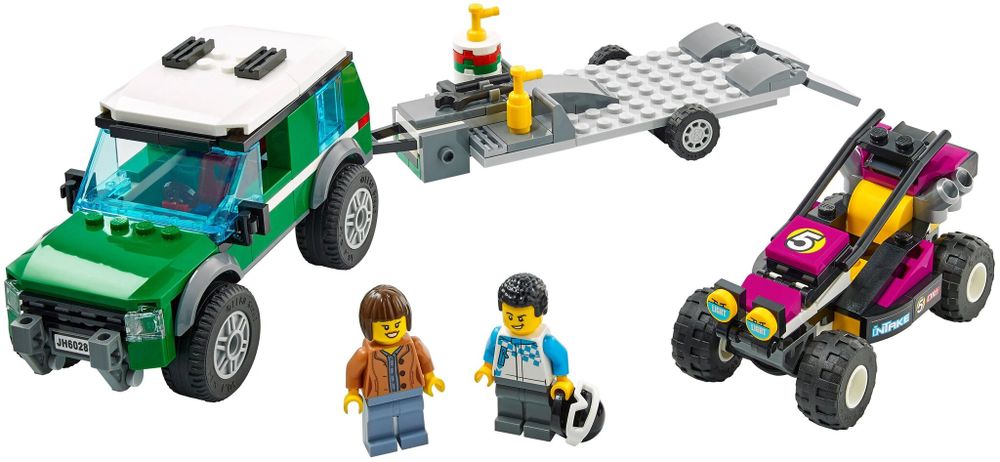 Конструктор LEGO City Great Vehicles 60288 Транспортировка карта