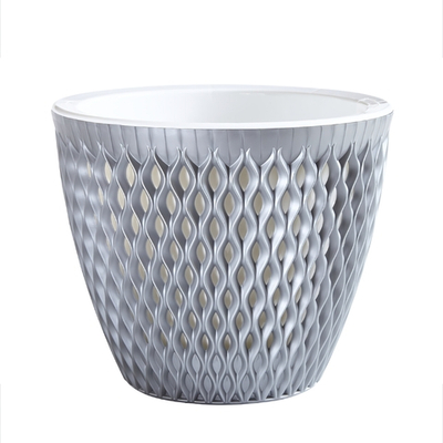 Кашпо "Версаль" (1,6л.) Цв. Серебро