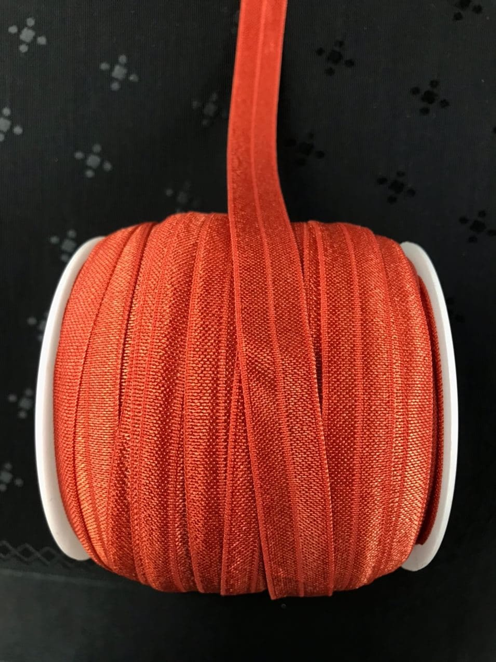 Бейка блестящая терракот 15 мм