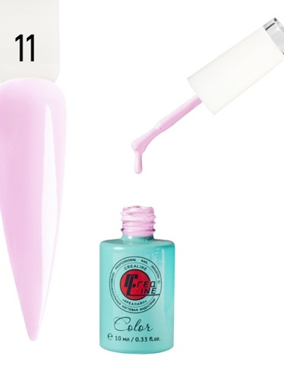 Гель-лак UV тон 011 Светлая лаванда 10 мл