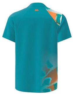 Мужское теннисное поло Bidi Badu Melbourne 2025 - Бирюзовый
