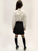 Блузка школьная белая бамбук для девочки 12-18 лет