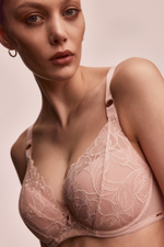 Бюстгальтер пуш-ап Glow (Размер: 65F) (Цвет: пудровый)