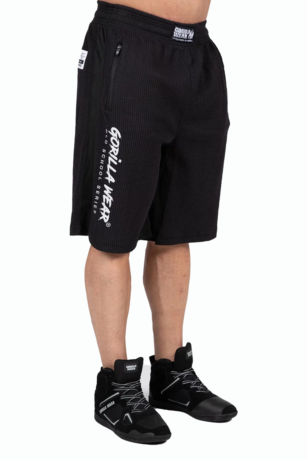 Шорты мужские Gorilla wear "AUGUSTINE OLD SCHOOL"black