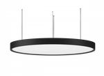 Подвесной светодиодный светильник,  192W,  36016Lm,  4000К,  D1200мм,  черный