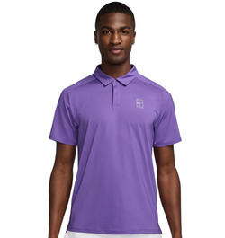 Теннисное поло Nike Court Advantage Dri-Fit - action grape/white