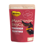 Мнямс влажный корм для собак томленая телятина в соусе Максимум вкуса 85г