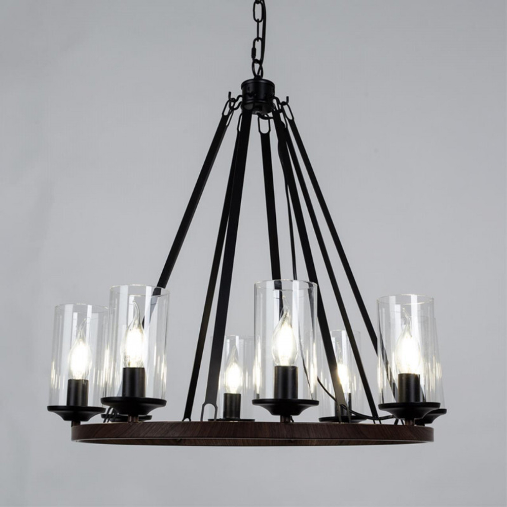 Подвесная люстра Arte Lamp A7014SP-8BK