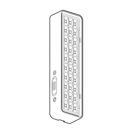 Аварийный светильник светодиодный ЭРА DBA-101-0-20 непостоянный 30LED 5ч IP20