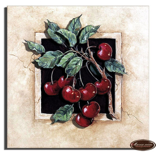 Папертоль РТ150030 "Спелые вишни" 20*20см