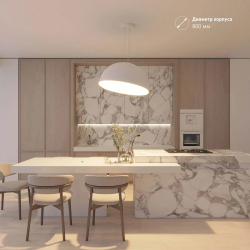 Светильник SP-RESTO-HANG-R800-88W Day4000 (WH, 100 deg, 230V) (Arlight, IP20 Металл, 3 года) 039928