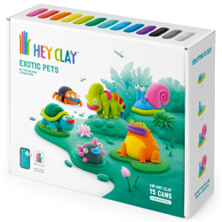 Hey Clay - Пластилиновая масса Экзотические животные HCL15025 / артикул   HCL15025  / GTIN 5904754607100