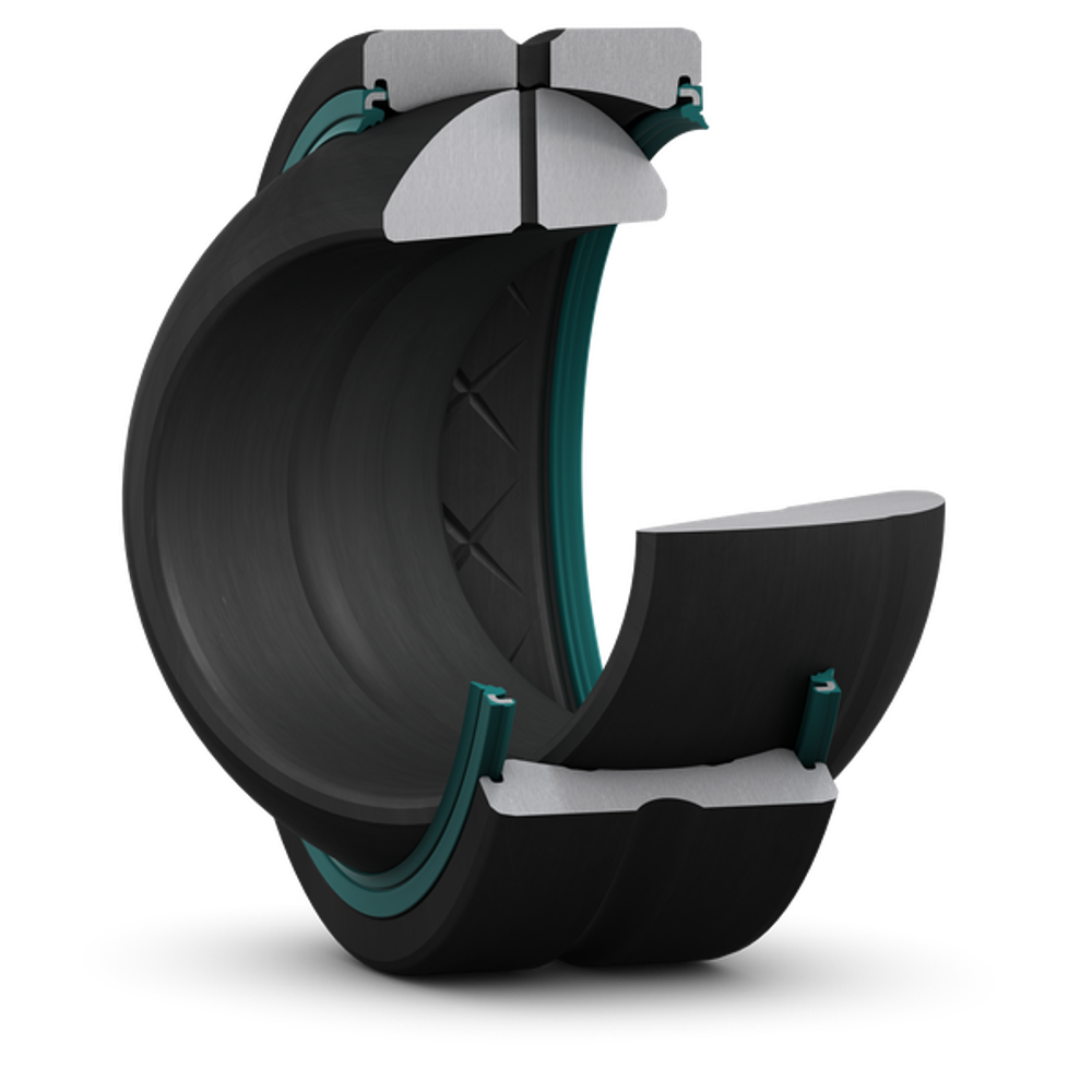 Радиальный сферический подшипник скольжения, требует техобслуживания, с уплотнениями, метрические размеры GEH 50 ESL-2LS