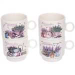 Набор кружек на стойке 280мл «Прованс»