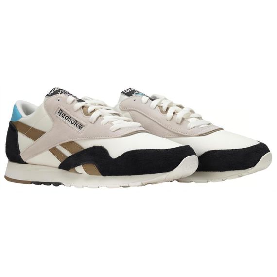 Reebok Classic Nylon Беговые кроссовки Низкие Белый Черный Унисекс