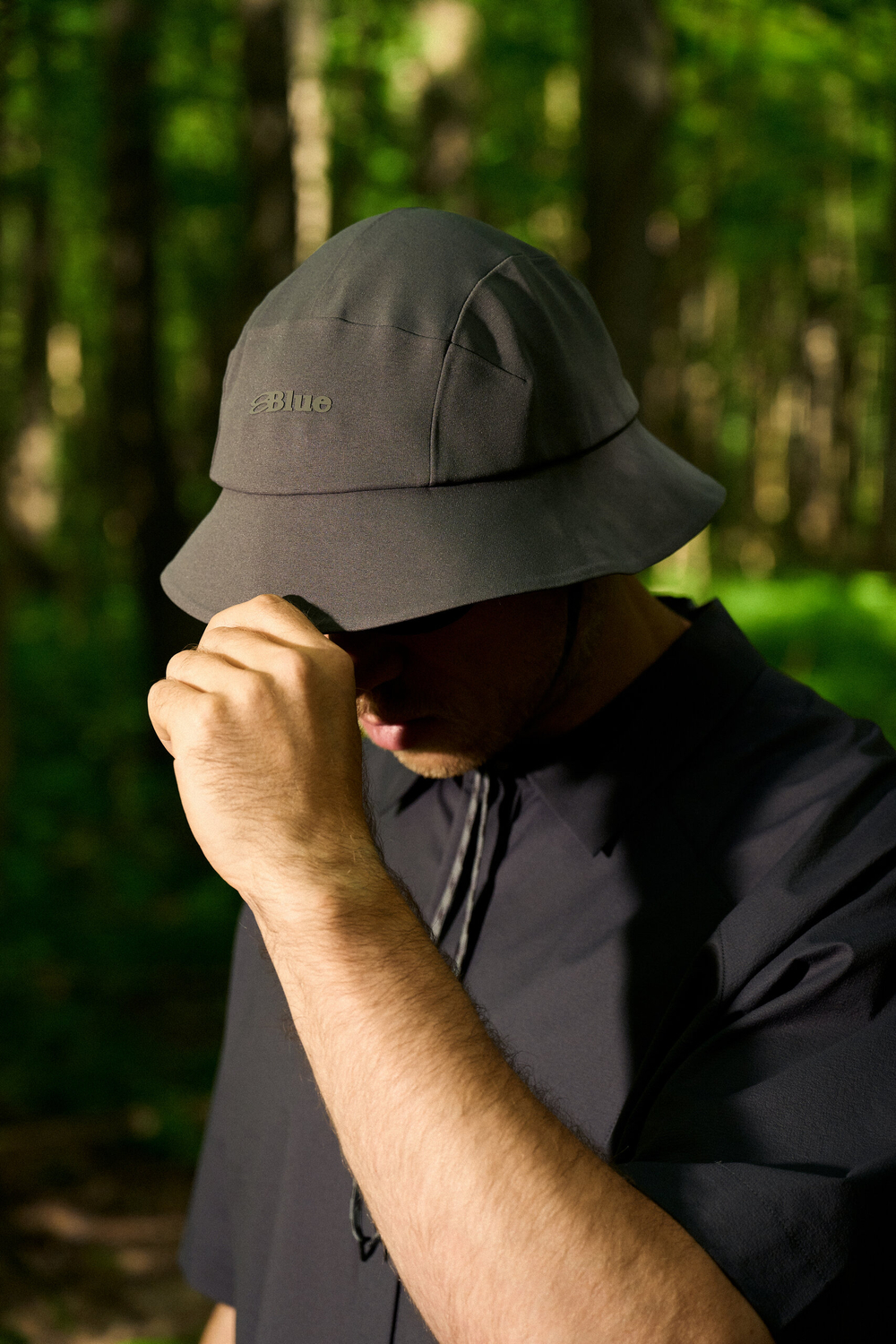 Панама Blue Monte Knitted Fishmen’s Hat "Dark Purple Grey"