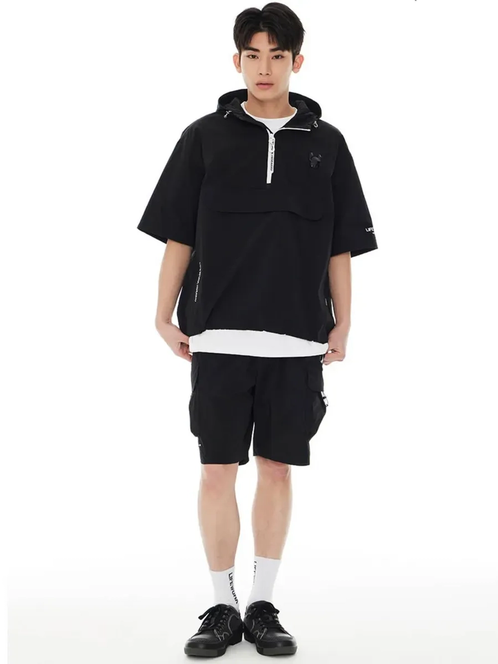 Шорты карго с карманами