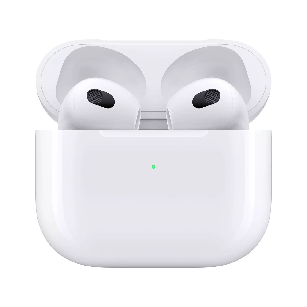 Apple AirPods (3-го поколения), наушники (белый, Bluetooth, MagSafe)