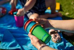 Набор стаканов Klean Kanteen Kid Cup 10oz (296 мл) Beach Ball - 4 шт