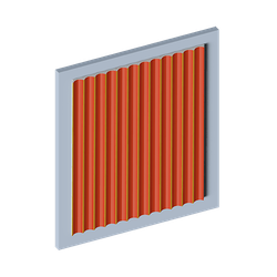 Стеновая панель HiWood декорированная, 270x12 см